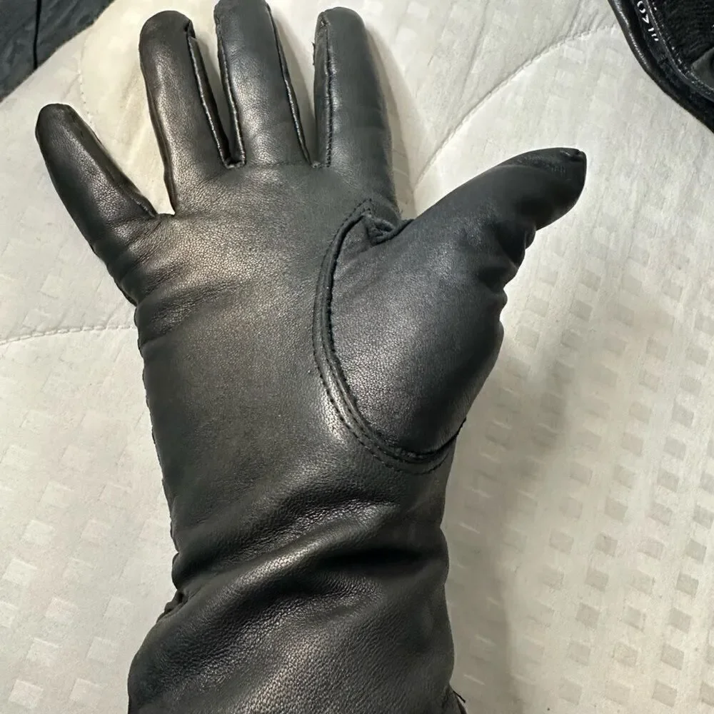 Wilsons Leather Womens Thinsulate Lined Touchpoint Leather Glove Black Small